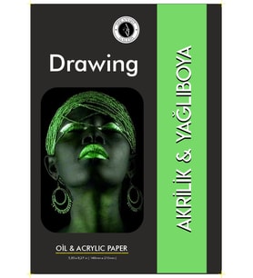 DreamArt Galery Sketchpad Sketchbook Yağlıboya Akrilik Boya Çizim Defteri