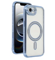 iPhone 16E Joke Simli Magneticsafe Kılıf - Mavi