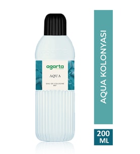 80 Derece Aqua Kolonyası 200 Ml Pet Şişe