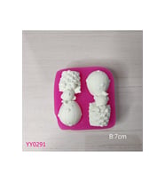 YY0291 Uçan Balonda Ayıcıklar Silikon Kalıp