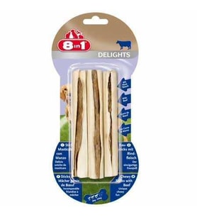 8in1 Delights Bones Biftekli Köpekler İçin Sticks