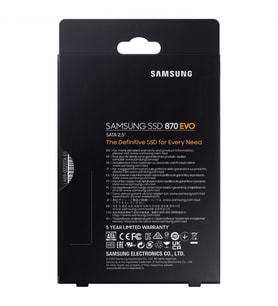 SAMSUNG SAMSUNG MZ-77E250BW 250GB 560/530MB/s 7mm SATA 3.0 SSD 870 EVO