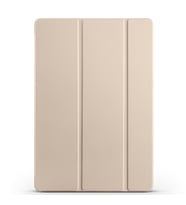 Lexroo Galaxy Tab S10 FE Plus Smart Cover Kalem Bölmeli Standlı 1-1 Kılıf - Gold