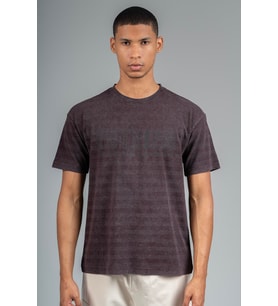 Maraton Comfort Erkek Bisiklet Yaka Bordo T-shirt