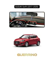 SUZUKI Swift   2017-2020 TORPİDO KORUMA HALISI SİYAH KENAR