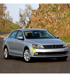 VW Jetta Makyajlı 2015-2018 Ön Sağ Sis Farı 5C7941700R
