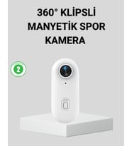 1080P Suya Dayanıklı Aksiyon Spor Kamerası 120° Geniş Açı Wifi Destekli