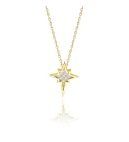 Sirüs Yıldızı Altın Kolye (Gold)