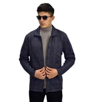 Erkek Spor Düğmeli Hırka R6430 BGL-ST03174 (Antrasit)