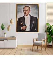 ÇERÇEVELİ ATATÜRK TABLO S253