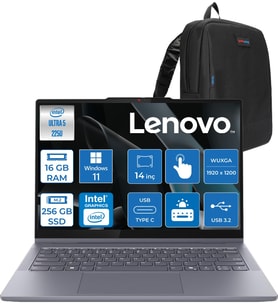 Lenovo Ideapad 5 2-In-1 14IAL10 Intel Core Ultra 5 225U Aı 16GB 256GB SSD 14" Wuxga (1920X1200) IPS 300NITS WIN11HOME Dokunmatik +Lenovo® Digital Pen2 Bilgisayarr 83KR000FTRH01+ZETTAÇANTA