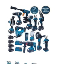 BUTOOLS PROFESYÖNEL 11 Lİ MATKAP TAKIM SETİ