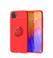 Y5P Kılıf Range Yüzüklü Silikon - Kırmızı