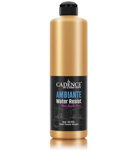 AMBIENTE SUYA DAY. MET. AKR. BOYA AWM-04 ANTİK ALTIN 500ML + KATALİZÖR 20GR