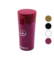 ÇELİK=18-8 METAL TERMOS KUPA BARDAK 300ML FİLTRELİ KULPSUZ BAS-AÇ KİLİTLİ KAPAK