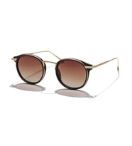 Hermod SPL726-C1-49 Polarize Unisex Güneş Gözlüğü (Altın)