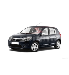 S-Dizayn Dacia Sandero Ayna Kapağı 2 Prç. Abs. Krom 2007-2014