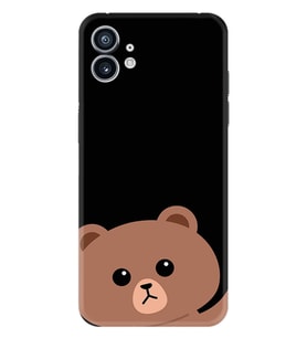 Nothing Phone 2 Kılıf Desenli Silikon Platinium Series Hello Bear 1905