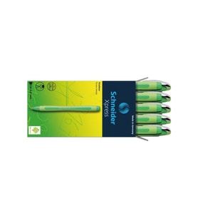Schneider Fineliner Xpress 0.8 Mm Keçe Uç Kalem Yeşil (10 Lu Paket) (Karışık)