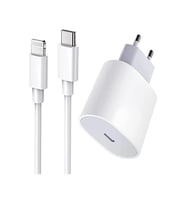 Apple Uyumlu iOS Yeni Nesil Hızlı Şarj Aleti Seti Usb-c 20w Adaptör + Usb-c Ka