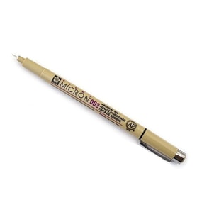Sakura Pigma Micron Çizim Kalemi 0.03 SİYAH 
