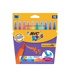 Bic Fırça Uçlu Keçeli Kalem 10Lu 8289641