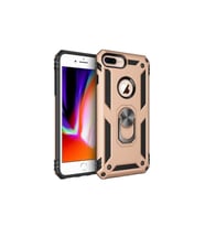 Apple iPhone 8 Plus Uyumlu Kılıf Zore Vega Kapak (Gold)