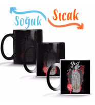 Ghost Sihirli Kupa Bardak Porselen
