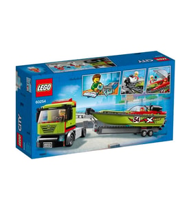 LEGO 60254 CITY RACE BOAT TRANSPORTER 238 PARÇA 5+