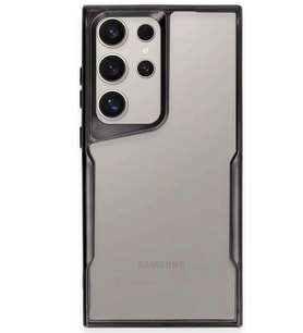 Galaxy S25 Ultra Kılıf Boyi Silikon Kapak - Siyah