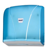 Palex Z Katlama Dispenser Kağıt Havlu Dispenseri Aparatı - Şeffaf Mavi - Plastik - 27 Cm. - 1 Adet