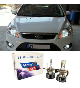 Ford Focus 2 Led Xenon Kısa Far Ampulü H7 Mono Yeni Seri Beyaz 2004-2008