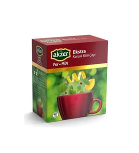 Akzer For-mix Ekstra Sade Karışık Bitki 60 Poşet Çay