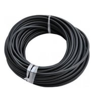 Teflonlu Metre Dış Kablo Siyah 5 mm 2P 1 Rulo 25 Metre