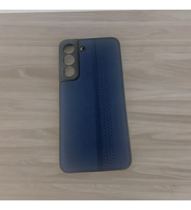 Samsung S22  Klasik Silikon Telefon Kılıfı (Mavi)
