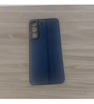 Samsung S22  Klasik Silikon Telefon Kılıfı (Mavi)