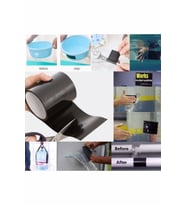 Pazariz Flex Tape Suya Dayanıklı Banyo Mutfak Boru Pimaş Yapıştırma Tamir Bandı 