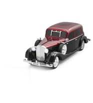Bluetooth Hoparlör Fm Antika Araba Tasarımlı - Bordo Siyah WS1934