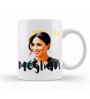 Meghan Markle Queen Kupa Bardak Porselen