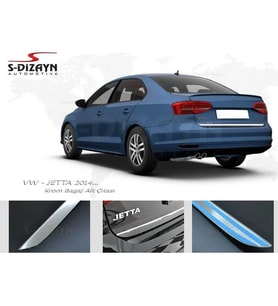 Drs Tuning Jetta Uyumlu Krom Bagaj Alt Çıta 2014 Üzeri