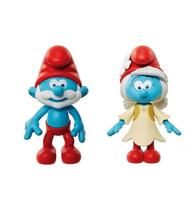 Şirinler Kayıp Köy Şirin Baba & Smurfvillow Figür Set