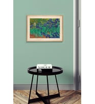 Van Gogh Irisis Ahşap Tablo