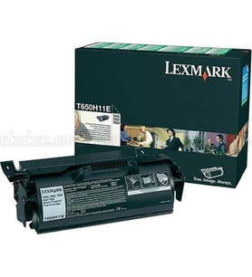 Lexmark T650h11e Siyah Fotokopi Toneri T650 / T652 25.000 Sayfa (Çok Renkli)