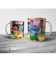 Pixxa Lilo & Stitch - Lilo ve Stiç Kupa Bardak Model 3