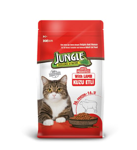 Jungle Kuzu Etli Yetişkin Kedi Maması 1500 G