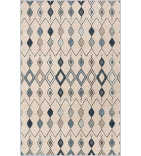 Eliana Home Baskılı, Yıkanabilir Kaymaz Taban Salon Halısı LNA1015 100x150 cm (Bej)
