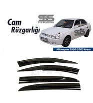 Cam Rüzgarlığı Hyundai Milenyum 2000-2003 Arası Mügen Tip Piano Black