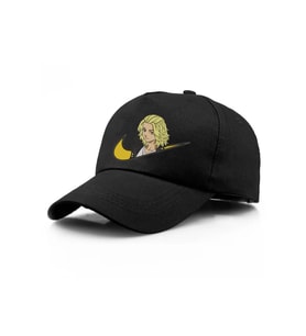 Tokyo Revengers Mikey Minimal Logo Şapka (Siyah)