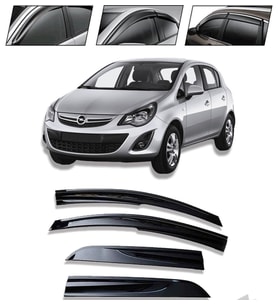 Opel Corsa D 2007-2015 Uyumlu Mugen Tip 4 lü Cam Rüzgarlığı