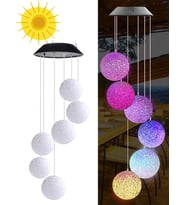 Greentech Güneş Enerjili Renk Geçişli Kristal Top Aydınlatma / GT-SL10
